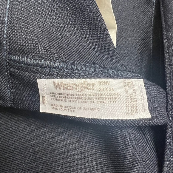 Wrangler Wrancher 36x34 Boot Jeans Dark Blue - Picture 4 of 4